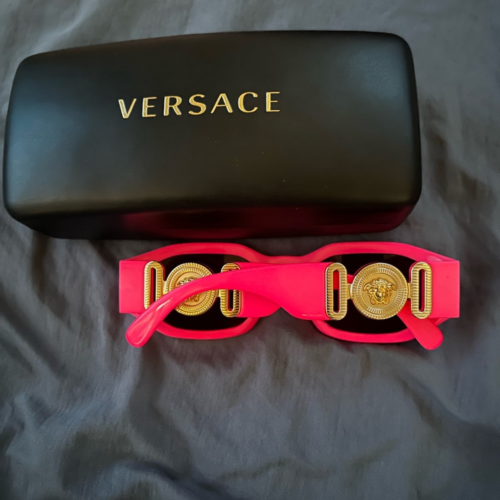 Hot Pink Versace sunglasses